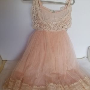Pink/dusty rose girls dress
